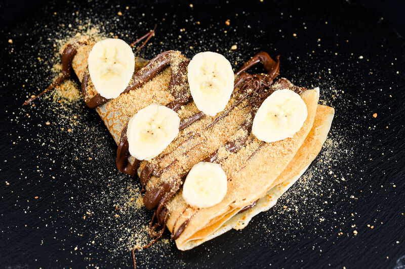 Palačinka nutela banana plazma
